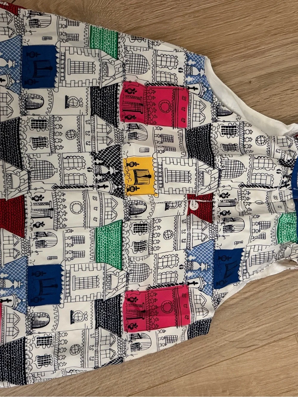 Janie and Jack European City-Print Top